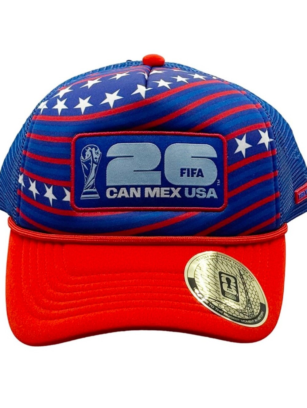 FIFA World Cup '26 USA Trucker Hat Adjustable Snapback Cap NWT 🆕 United States